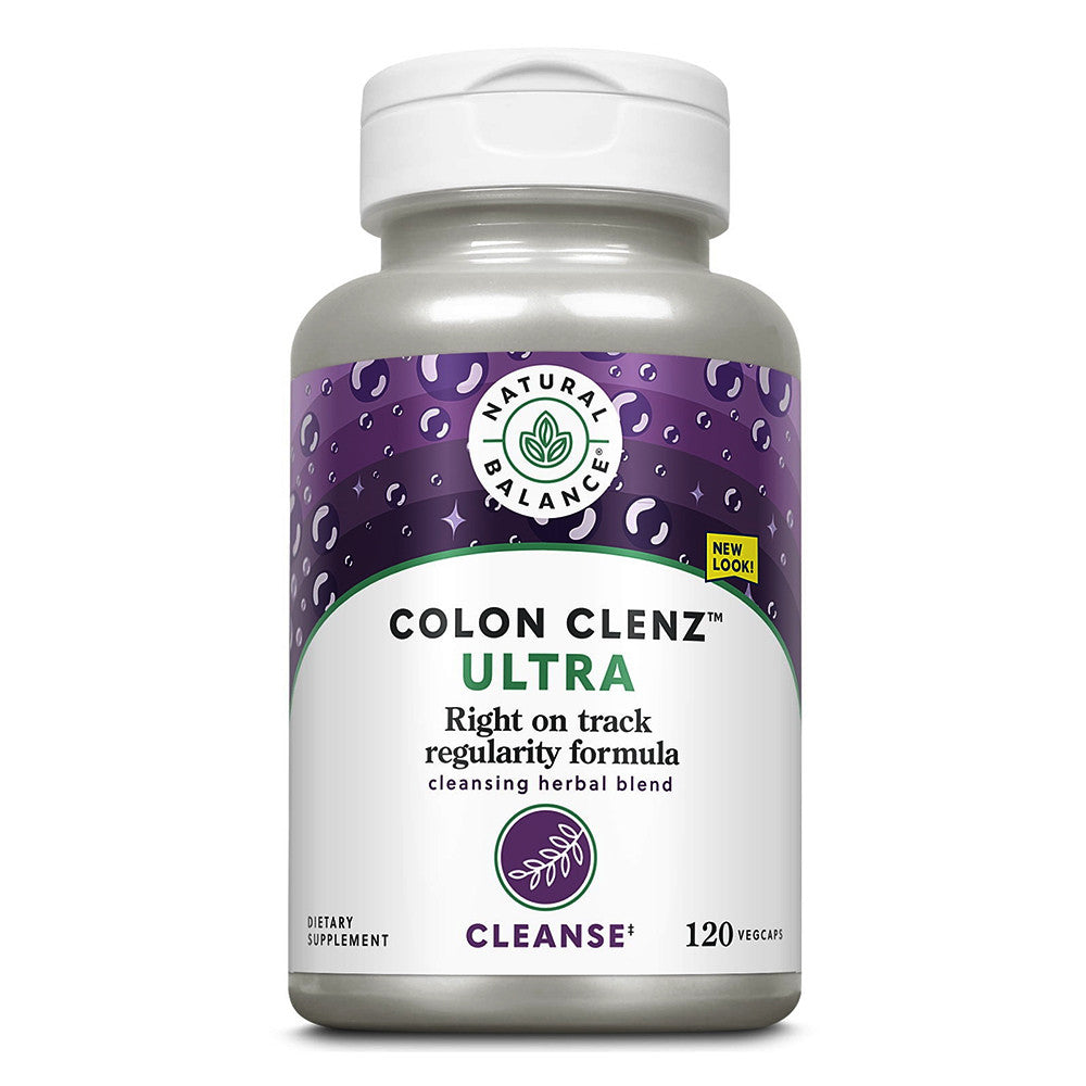Natural Balance Ultra Colon Clenz Vegetarian Capsules, 120 Ea